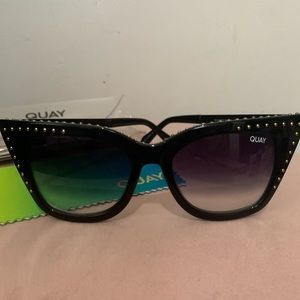 Quay Studded Harper Sunglasses Saweetie Collab